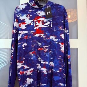 NEW Men's Under Armour BTH x Fish Pro Cano Hoodie
